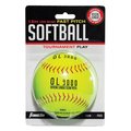 Franklin Sports Franklin Fast Pitch Yellow Synthetic Softballs 12 in. 1 pk 10984